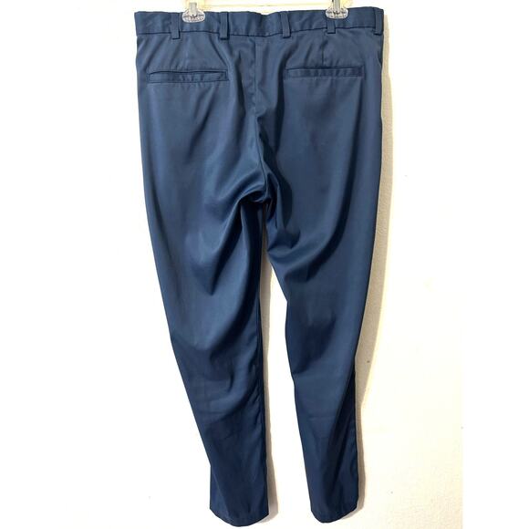 Brooks Brothers Men's Tech Performance Pants Blue W36 L32 - Picture 2 of 10